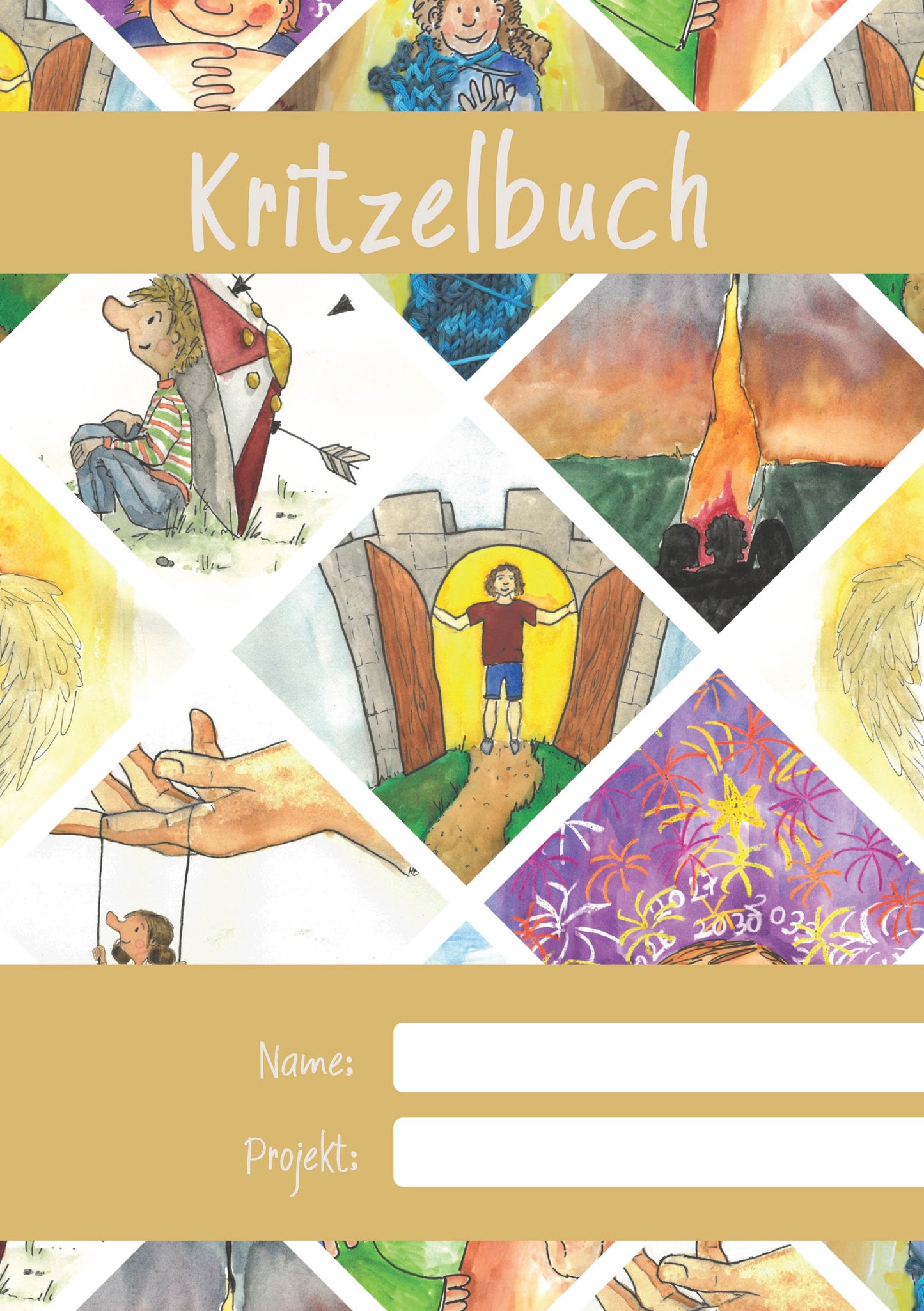 Kritzelbuch David cover